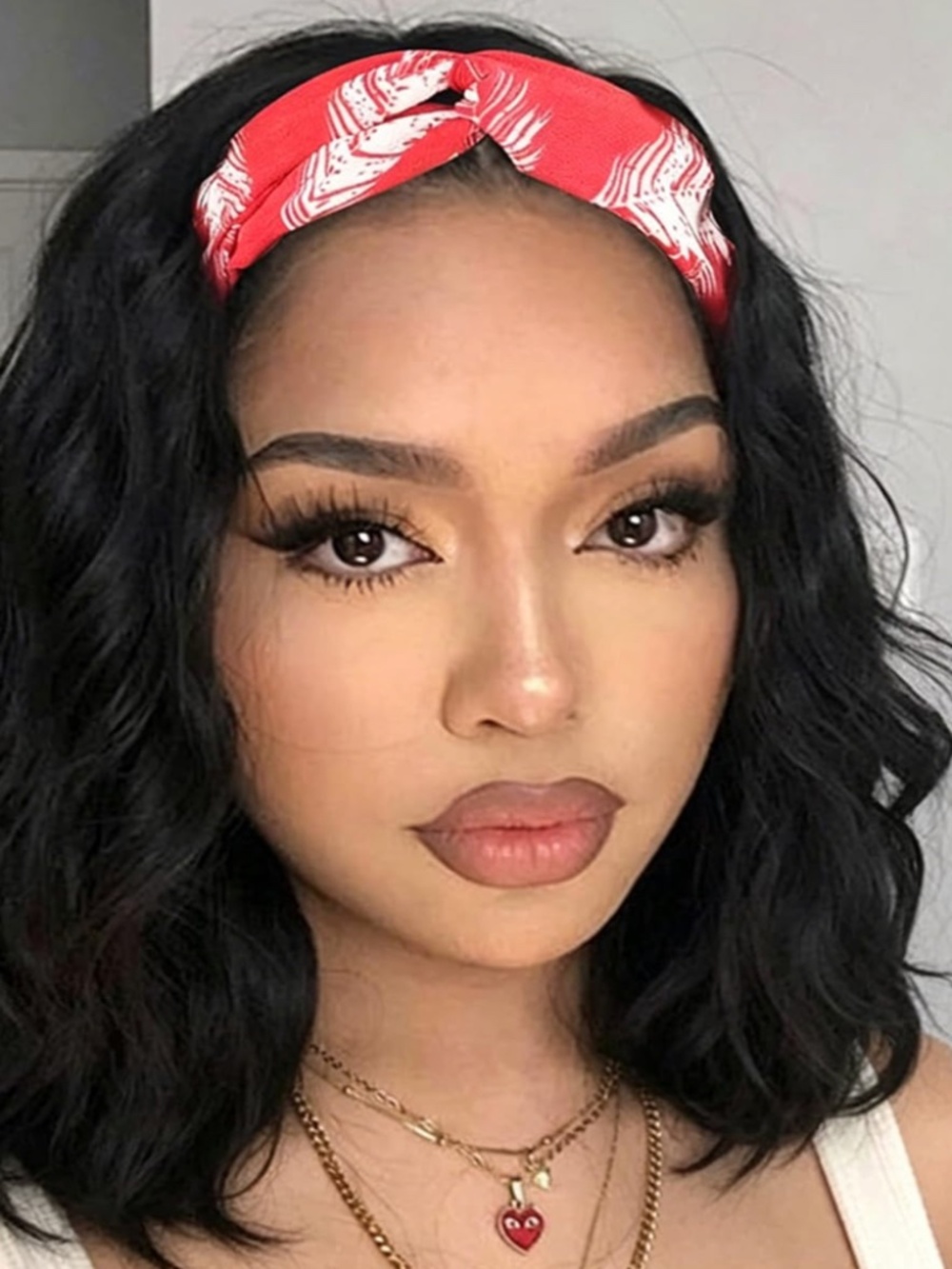 NIB Human Hair 'Headband' Wig